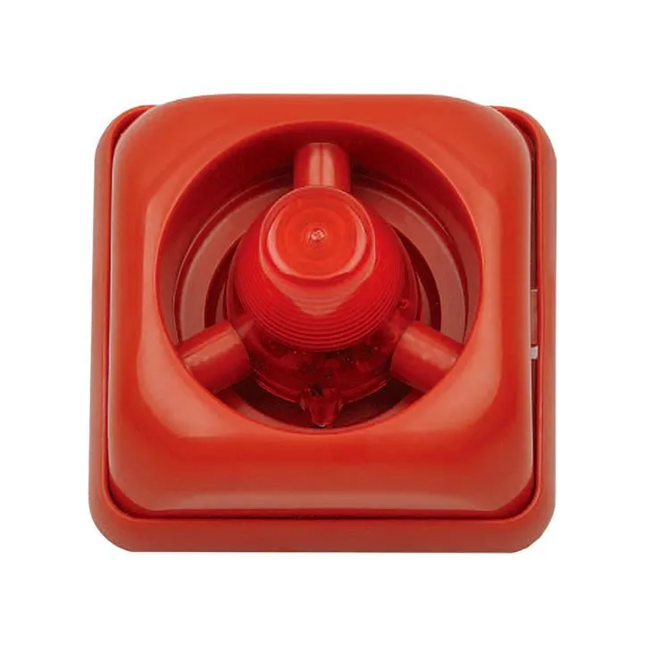 Fire Alarm Strobe Sounder With Flash